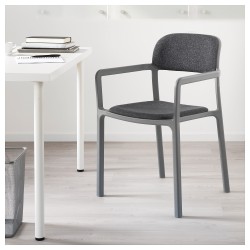 Фото2.Кресло, Gunnared темно-серый YPPERLIG IKEA 003.465.77